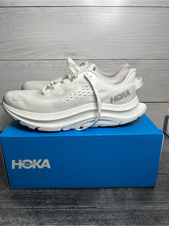 Hoka Other - Hoka MENS Kawana All-White Cushioned Running Sneakers